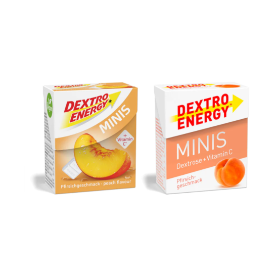 Dextro energy mini piersici - dextroza tablete