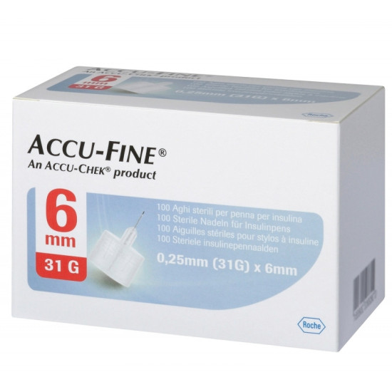 Accu-Fine ace pen 0.25x6mm (31g)