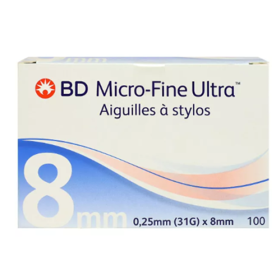 Ace pen BD Micro-Fine Ultra 0.25x8mm (31G) 