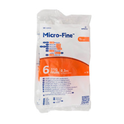 Embecta Micro Fine Plus U-100 Demi (31G) seringi 6mm 30 unitati