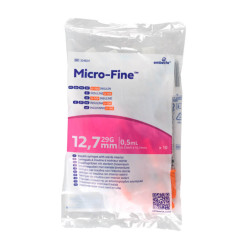 Embecta Micro-Fine seringi U100  0,5ML 12.7mm 29G 100 bucati