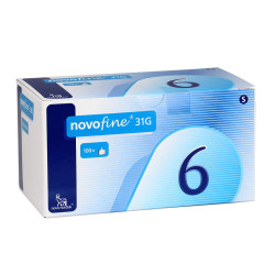 Novofine 6 ace pen 0,25x6mm (31G)